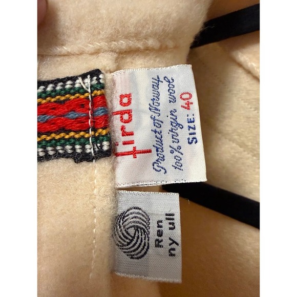 Firda Clasp Virgin Wool Sweater Evebofoss Sandane Norway Vintage Nordic Sweater - Picture 5 of 5